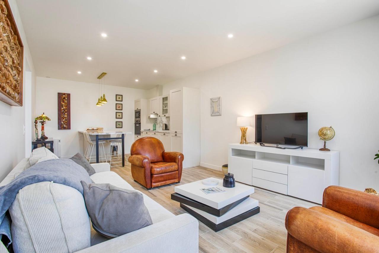 Appartement Grand Confort Bord De Mer Rez-De-Chaussee Residence La Vague Houlgate Buitenkant foto