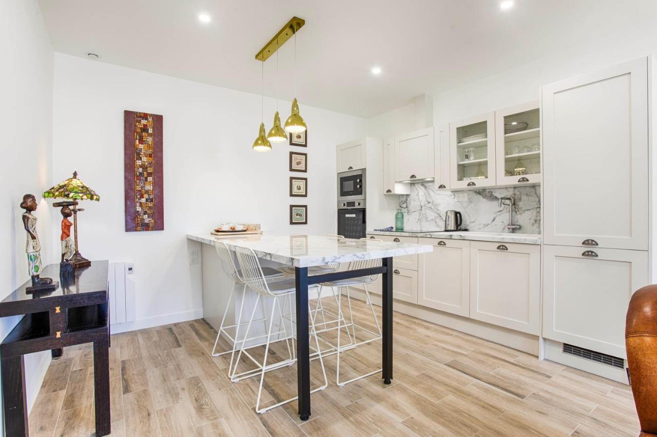 Appartement Grand Confort Bord De Mer Rez-De-Chaussee Residence La Vague Houlgate Buitenkant foto
