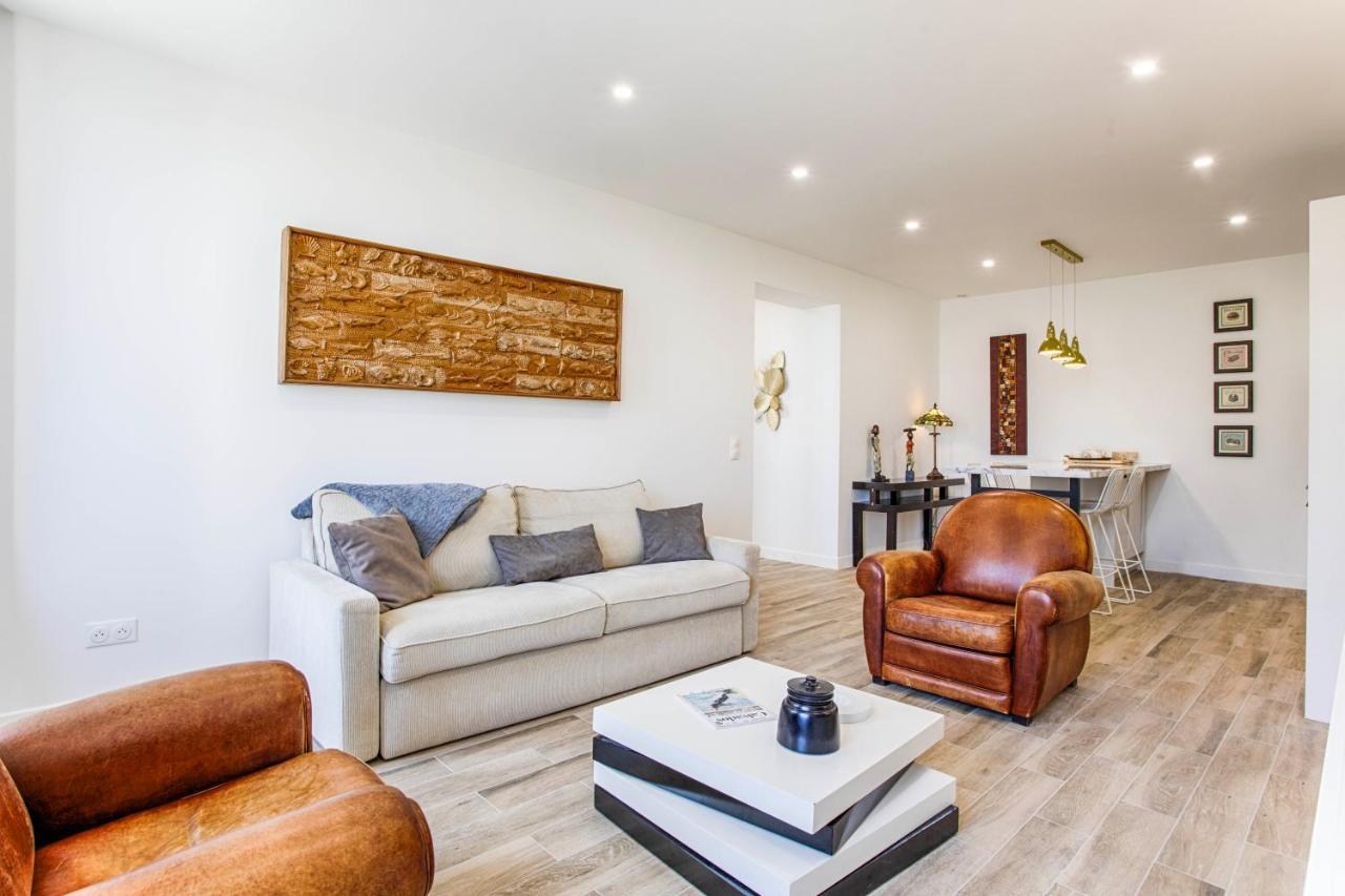 Appartement Grand Confort Bord De Mer Rez-De-Chaussee Residence La Vague Houlgate Buitenkant foto